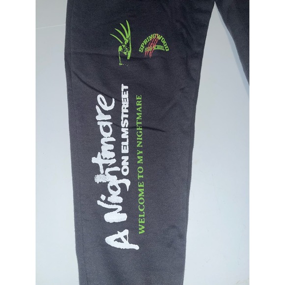 A nightmare on elm street gray joggers mens size small - Picture 5 of 8